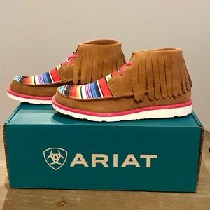 ARIAT YOUTH FRINGE CRUISER SHOES